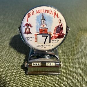 Vintage Philadelphia Desk Calendar